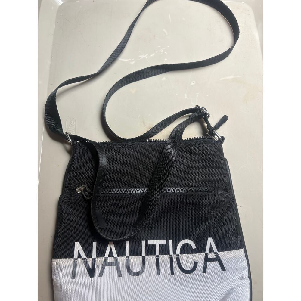 Nautica Crossbody Bag, Colorblock, Zipper Closure, Unisex
